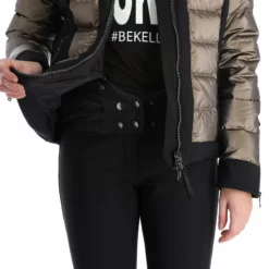 Kelly, Softshell Jacket Softshell Ski-jas Dames Goud, Zwart -XUEFENG EXTREME OUTFIT kelly softshell jacket ac softshell jas dames goud zwart 22kelly104v1 BI 10