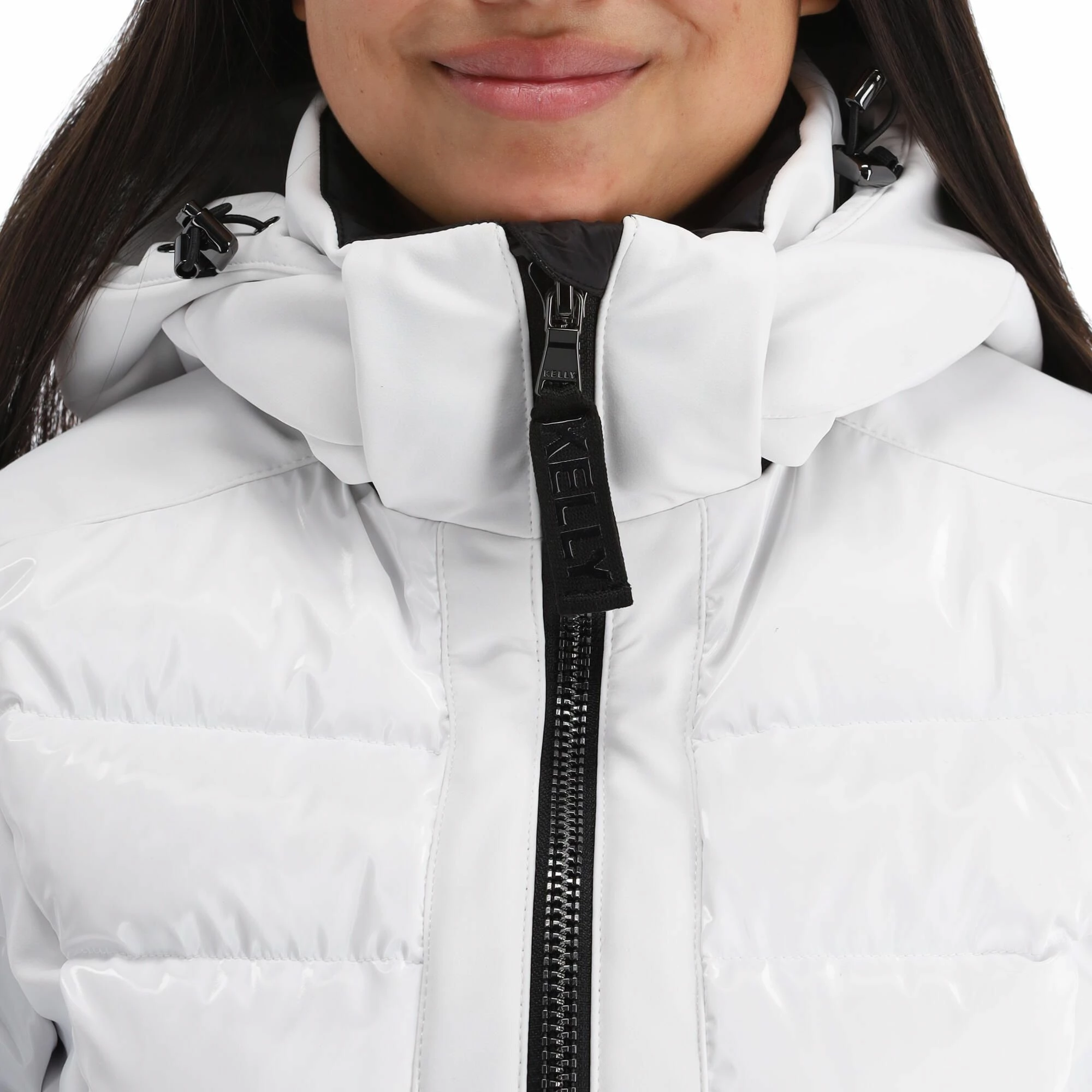 Kelly, Softshell Jacket Softshell Ski-jas Dames Wit 8 Kelly, Softshell Jacket Softshell Ski-jas Dames Wit - Afbeelding 6