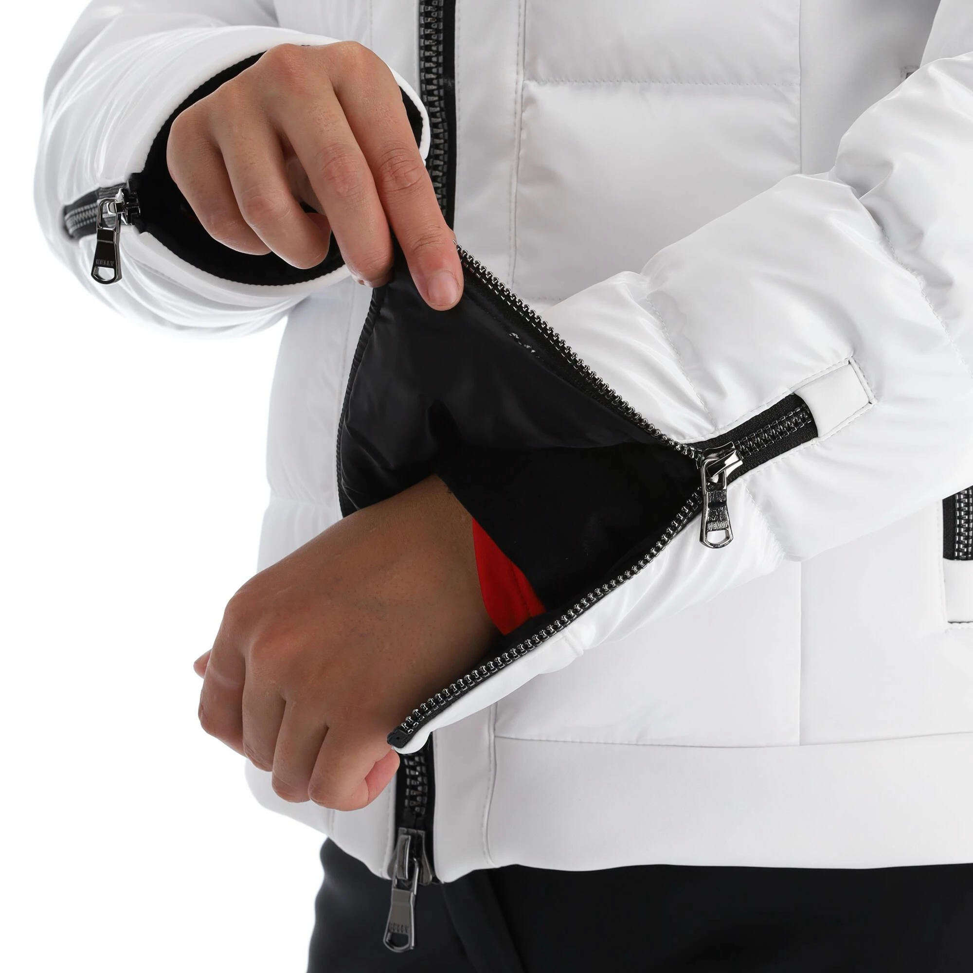 Kelly, Softshell Jacket Softshell Ski-jas Dames Wit 10 Kelly, Softshell Jacket Softshell Ski-jas Dames Wit - Afbeelding 8