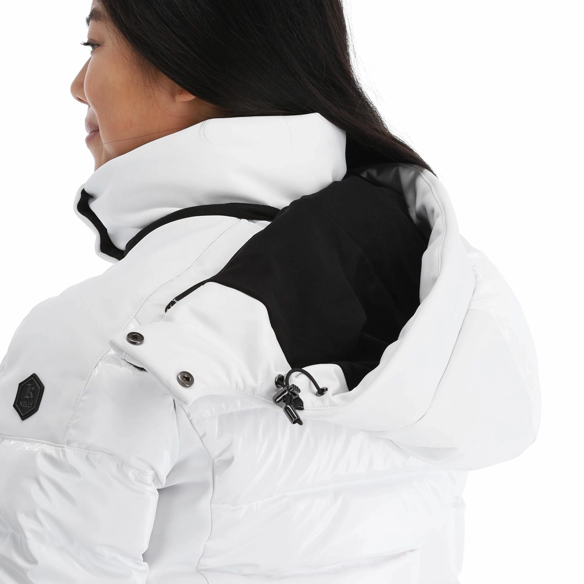 Kelly, Softshell Jacket Softshell Ski-jas Dames Wit 14 Kelly, Softshell Jacket Softshell Ski-jas Dames Wit - Afbeelding 12