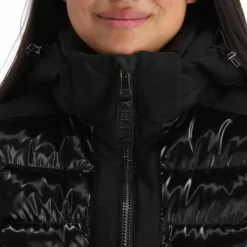 Kelly, Softshell Jacket Softshell Ski-jas Dames Zwart -XUEFENG EXTREME OUTFIT kelly softshell jacket ac softshell jas dames zwart 22kelly104v3 BI 07 1