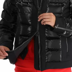 Kelly, Softshell Jacket Softshell Ski-jas Dames Zwart -XUEFENG EXTREME OUTFIT kelly softshell jacket ac softshell jas dames zwart 22kelly104v3 BI 12