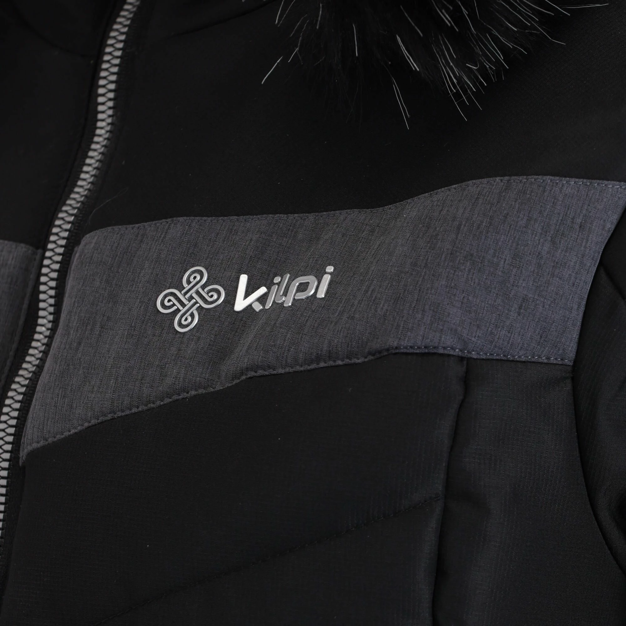 Kilpi, Alisia-W Ski-jas Dames Zwart 11 Kilpi, Alisia-W Ski-jas Dames Zwart - Afbeelding 9