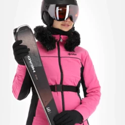 Kilpi, Carrie-W Ski-jas Dames Roze -XUEFENG EXTREME OUTFIT kilpi carrie w aa jas gevoerd dames roze 22kilpi107v2 BI 05