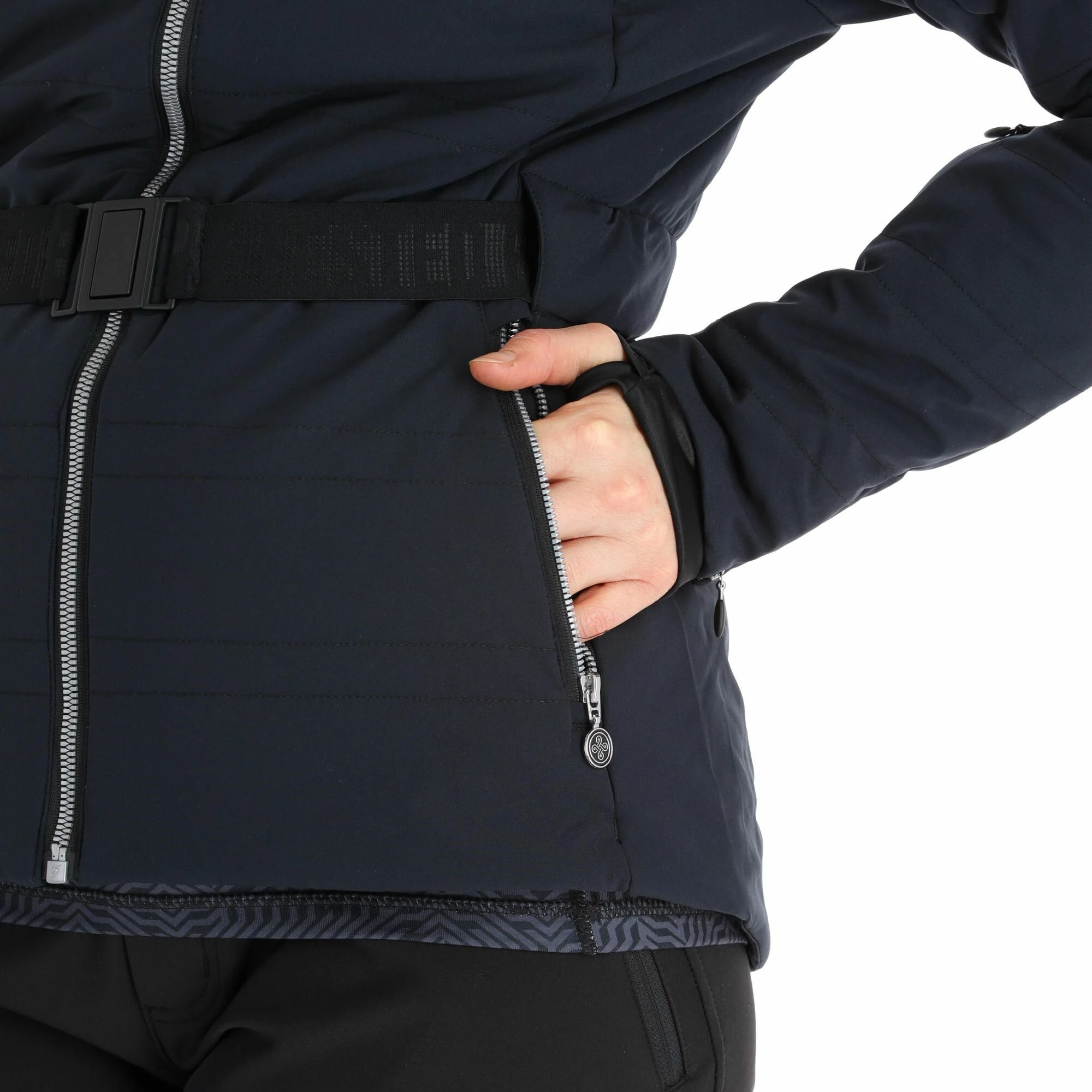 Kilpi, Carrie-W Ski-jas Dames Zwart 10 Kilpi, Carrie-W Ski-jas Dames Zwart - Afbeelding 8