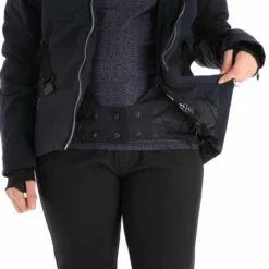 Kilpi, Carrie-W Ski-jas Dames Zwart 29 Kilpi, Carrie-W Ski-jas Dames Zwart -XUEFENG EXTREME OUTFIT kilpi carrie w aa jas gevoerd dames zwart 22kilpi107v1 BI 15