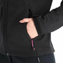 Kilpi, Elia Softshell Ski-jas Dames Zwart -XUEFENG EXTREME OUTFIT kilpi elia softshell jas dames zwart SAC27kils82a BI 07