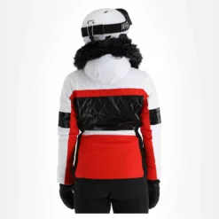 Kilpi, Elza-W Ski-jas Dames Rood -XUEFENG EXTREME OUTFIT kilpi elza w aa jas gevoerd dames rood 22kilpi104v2 BI 03