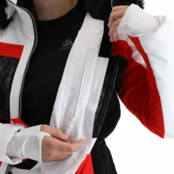 Kilpi, Elza-W Ski-jas Dames Rood -XUEFENG EXTREME OUTFIT kilpi elza w aa jas gevoerd dames rood 22kilpi104v2 BI 12