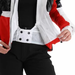 Kilpi, Elza-W Ski-jas Dames Rood -XUEFENG EXTREME OUTFIT kilpi elza w aa jas gevoerd dames rood 22kilpi104v2 BI 13