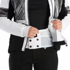 Kilpi, Elza-W Ski-jas Dames Zwart -XUEFENG EXTREME OUTFIT kilpi elza w aa jas gevoerd dames zwart 22kilpi104v3 BI 07