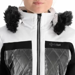 Kilpi, Elza-W Ski-jas Dames Zwart -XUEFENG EXTREME OUTFIT kilpi elza w aa jas gevoerd dames zwart 22kilpi104v3 BI 10