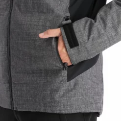 Kilpi, Flip-M Ski-jas Heren Dark Grijs -XUEFENG EXTREME OUTFIT kilpi flip m aa jas gevoerd heren dark grijs 22kilpi141v1 BI 11