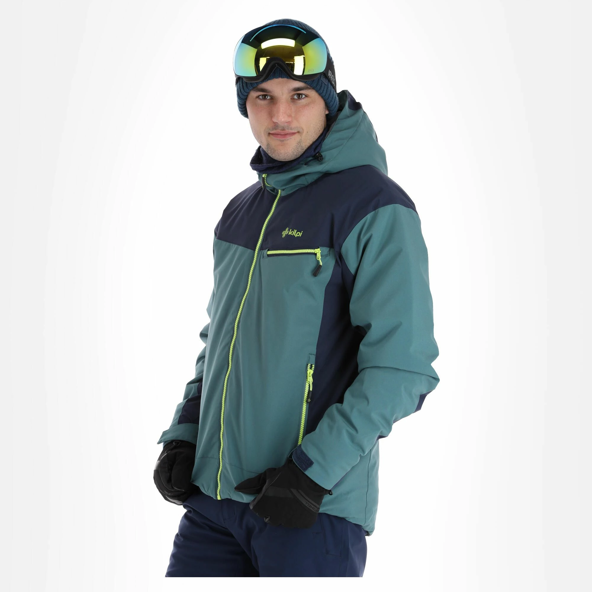 Kilpi, Flip-M Ski-jas Heren Dark Groen 5 Kilpi, Flip-M Ski-jas Heren Dark Groen - Afbeelding 3