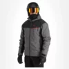 Kilpi, Flip-M Ski-jas Grote Maten Heren Dark Grijs -XUEFENG EXTREME OUTFIT kilpi flip m aa jas gevoerd plus size heren dark grijs 22kilpi160v3 BI 02