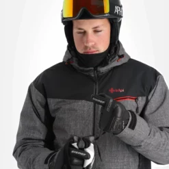 Kilpi, Flip-M Ski-jas Grote Maten Heren Dark Grijs -XUEFENG EXTREME OUTFIT kilpi flip m aa jas gevoerd plus size heren dark grijs 22kilpi160v3 BI 06