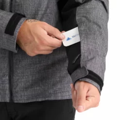 Kilpi, Flip-M Ski-jas Grote Maten Heren Dark Grijs -XUEFENG EXTREME OUTFIT kilpi flip m aa jas gevoerd plus size heren dark grijs 22kilpi160v3 BI 07