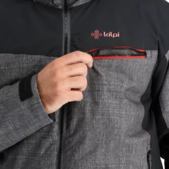 Kilpi, Flip-M Ski-jas Grote Maten Heren Dark Grijs -XUEFENG EXTREME OUTFIT kilpi flip m aa jas gevoerd plus size heren dark grijs 22kilpi160v3 BI 10