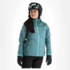 Kilpi, Flip-W Ski-jas Dames Dark Groen -XUEFENG EXTREME OUTFIT kilpi flip w aa jas gevoerd dames dark groen 22kilpi108v2 BI 02