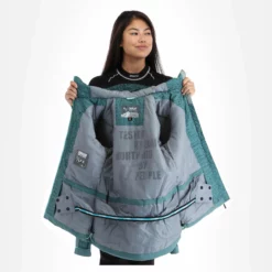 Kilpi, Flip-W Ski-jas Dames Dark Groen -XUEFENG EXTREME OUTFIT kilpi flip w aa jas gevoerd dames dark groen 22kilpi108v2 BI 06