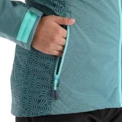 Kilpi, Flip-W Ski-jas Dames Dark Groen -XUEFENG EXTREME OUTFIT kilpi flip w aa jas gevoerd dames dark groen 22kilpi108v2 BI 10