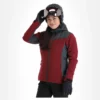 Kilpi, Flip-W Ski-jas Dames Dark Rood -XUEFENG EXTREME OUTFIT kilpi flip w aa jas gevoerd dames dark rood 22kilpi108v1 BI 02