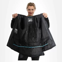 Kilpi, Flip-W Ski-jas Dames Zwart -XUEFENG EXTREME OUTFIT kilpi flip w aa jas gevoerd dames zwart 22kilpi108v4 BI 06 1