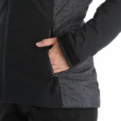 Kilpi, Flip-W Ski-jas Dames Zwart -XUEFENG EXTREME OUTFIT kilpi flip w aa jas gevoerd dames zwart 22kilpi108v4 BI 10