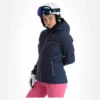 Kilpi, Flip-W Ski-jas Grote Maten Dames Dark Blauw 1 Kilpi, Flip-W Ski-jas Grote Maten Dames Dark Blauw -XUEFENG EXTREME OUTFIT kilpi flip w aa jas gevoerd plus size dames dark blauw 22kilpi127v3 BI 02