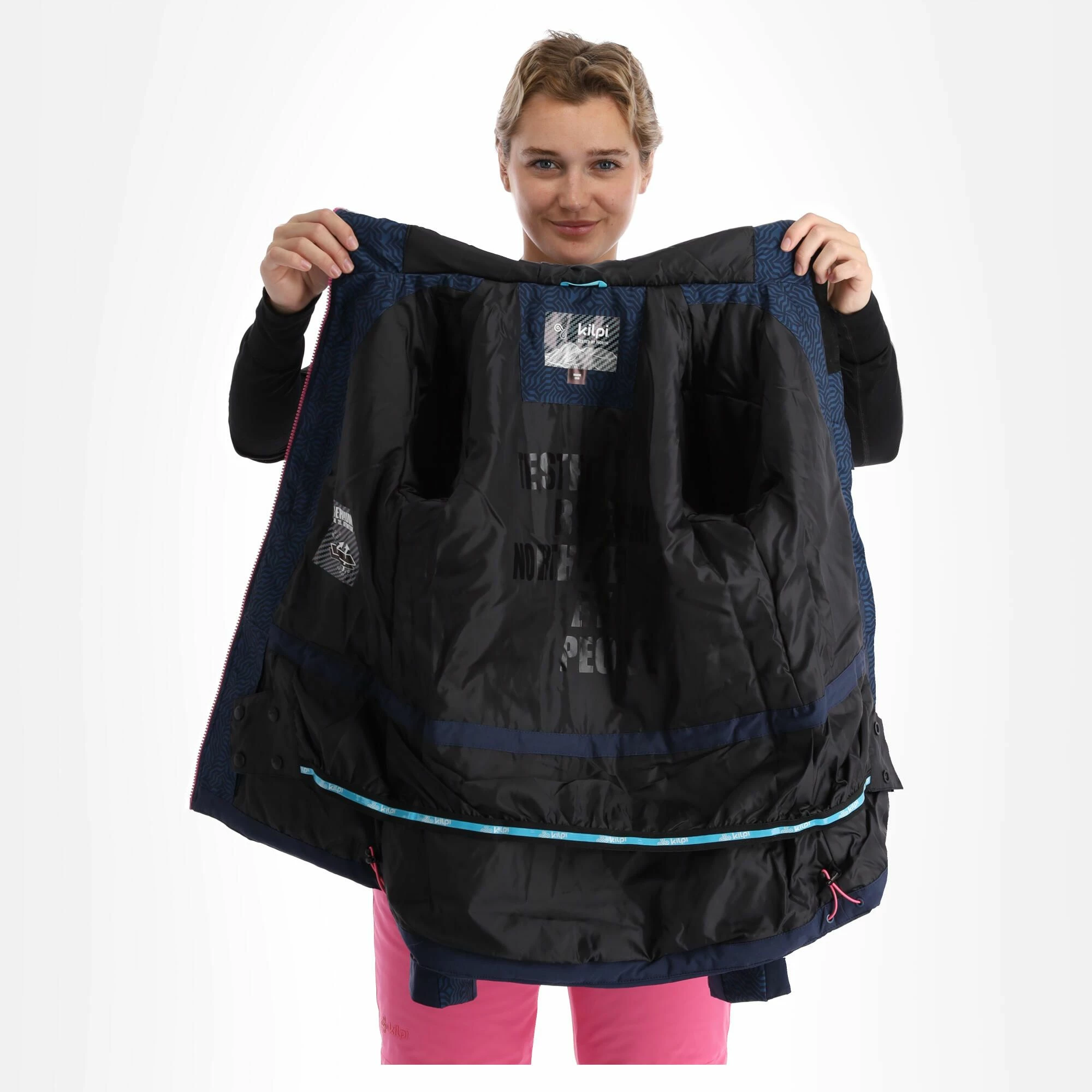 Kilpi, Flip-W Ski-jas Grote Maten Dames Dark Blauw 7 Kilpi, Flip-W Ski-jas Grote Maten Dames Dark Blauw - Afbeelding 5