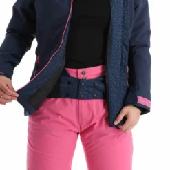Kilpi, Flip-W Ski-jas Grote Maten Dames Dark Blauw 18 Kilpi, Flip-W Ski-jas Grote Maten Dames Dark Blauw -XUEFENG EXTREME OUTFIT kilpi flip w aa jas gevoerd plus size dames dark blauw 22kilpi127v3 BI 09
