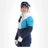 Kilpi, Florance-W Ski-jas Dames Dark Blauw -XUEFENG EXTREME OUTFIT kilpi florance w aa jas gevoerd dames dark blauw 22kilpi102v2 BI 02