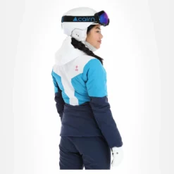 Kilpi, Florance-W Ski-jas Dames Dark Blauw -XUEFENG EXTREME OUTFIT kilpi florance w aa jas gevoerd dames dark blauw 22kilpi102v2 BI 03