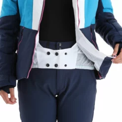 Kilpi, Florance-W Ski-jas Dames Dark Blauw -XUEFENG EXTREME OUTFIT kilpi florance w aa jas gevoerd dames dark blauw 22kilpi102v2 BI 09
