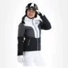 Kilpi, Florance-W Ski-jas Dames Zwart -XUEFENG EXTREME OUTFIT kilpi florance w aa jas gevoerd dames zwart 22kilpi102v1 BI 02