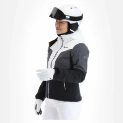 Kilpi, Florance-W Ski-jas Dames Zwart -XUEFENG EXTREME OUTFIT kilpi florance w aa jas gevoerd dames zwart 22kilpi102v1 BI 04