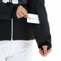 Kilpi, Florance-W Ski-jas Dames Zwart -XUEFENG EXTREME OUTFIT kilpi florance w aa jas gevoerd dames zwart 22kilpi102v1 BI 07