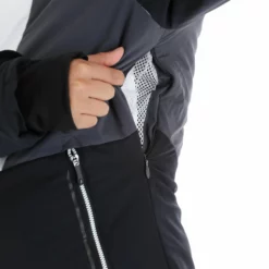 Kilpi, Florance-W Ski-jas Dames Zwart -XUEFENG EXTREME OUTFIT kilpi florance w aa jas gevoerd dames zwart 22kilpi102v1 BI 09