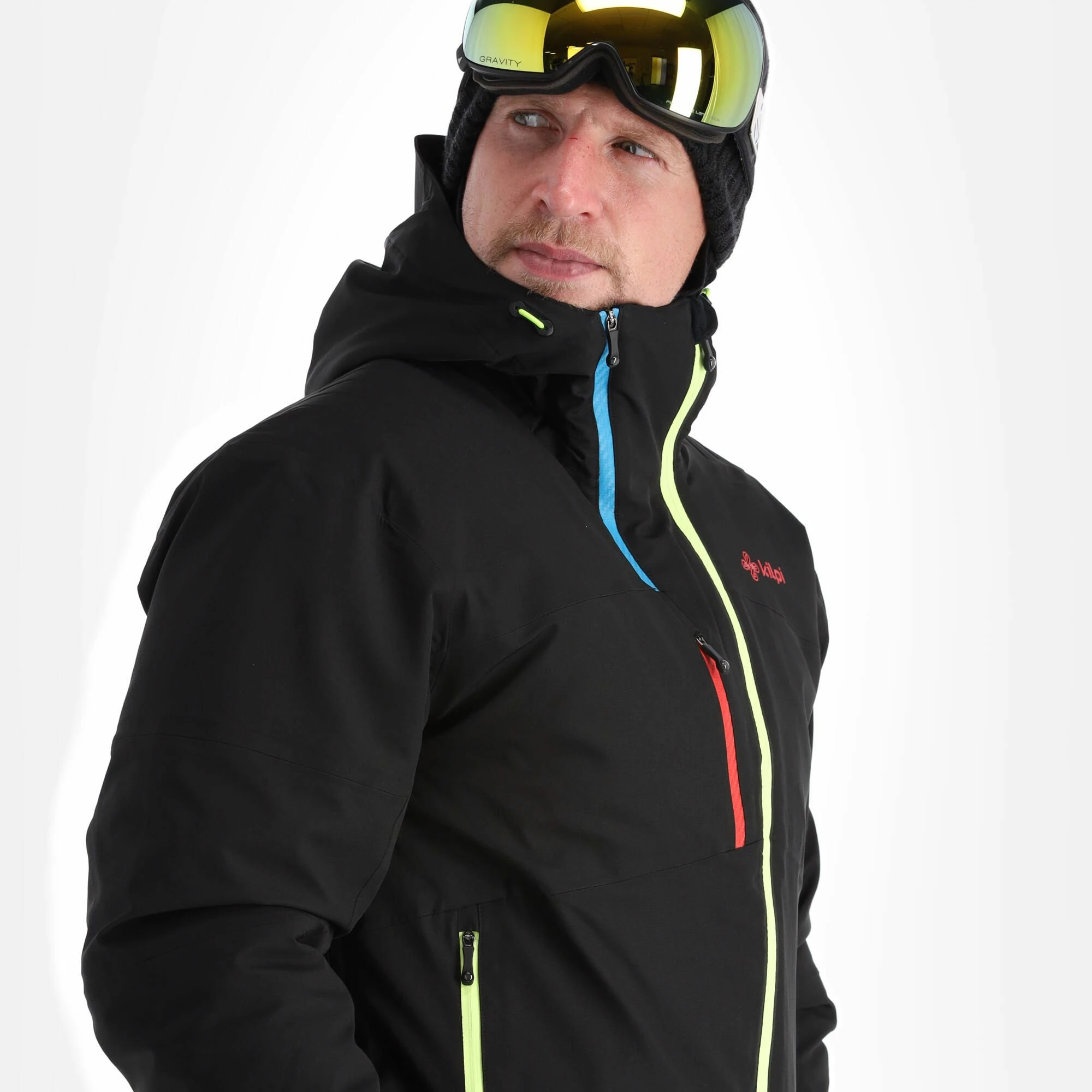 Kilpi, Killy-M Ski-jas Heren Zwart 7 Kilpi, Killy-M Ski-jas Heren Zwart - Afbeelding 5