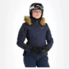 Kilpi, Lena-W Ski-jas Verwarmd Model Dames Dark Blauw -XUEFENG EXTREME OUTFIT kilpi lena w aa jas gevoerd dames dark blauw 22kilpi103v2 BI 02