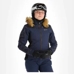 Kilpi, Lena-W Ski-jas Verwarmd Model Dames Dark Blauw