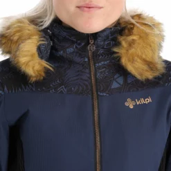 Kilpi, Lena-W Ski-jas Verwarmd Model Dames Dark Blauw -XUEFENG EXTREME OUTFIT kilpi lena w aa jas gevoerd dames dark blauw 22kilpi103v2 BI 10