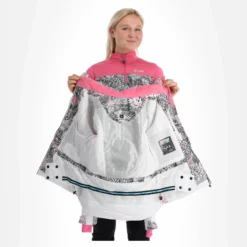 Kilpi, Lena-W Ski-jas Verwarmd Model Dames Wit -XUEFENG EXTREME OUTFIT kilpi lena w aa jas gevoerd dames wit 22kilpi103v1 BI 05