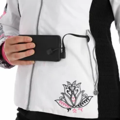 Kilpi, Lena-W Ski-jas Verwarmd Model Dames Wit -XUEFENG EXTREME OUTFIT kilpi lena w aa jas gevoerd dames wit 22kilpi103v1 BI 07