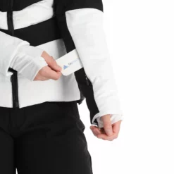 Kilpi, Massima-W Ski-jas Dames Wit -XUEFENG EXTREME OUTFIT kilpi massima w aa jas gevoerd dames wit 22kilpi105v1 BI 08