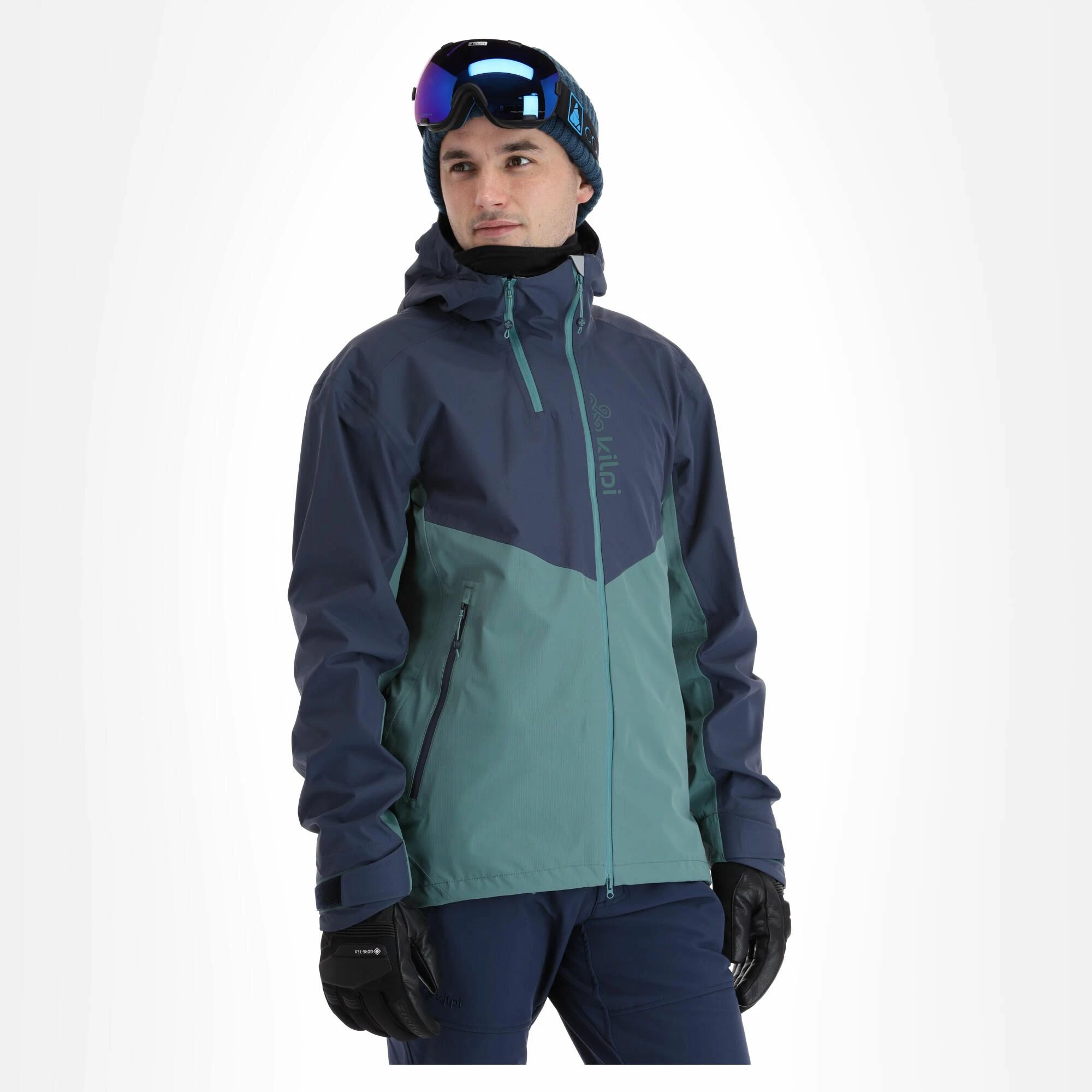Kilpi, Metrix-M Hardshell Ski-jas Heren Dark Blauw 3 Kilpi, Metrix-M Hardshell Ski-jas Heren Dark Blauw