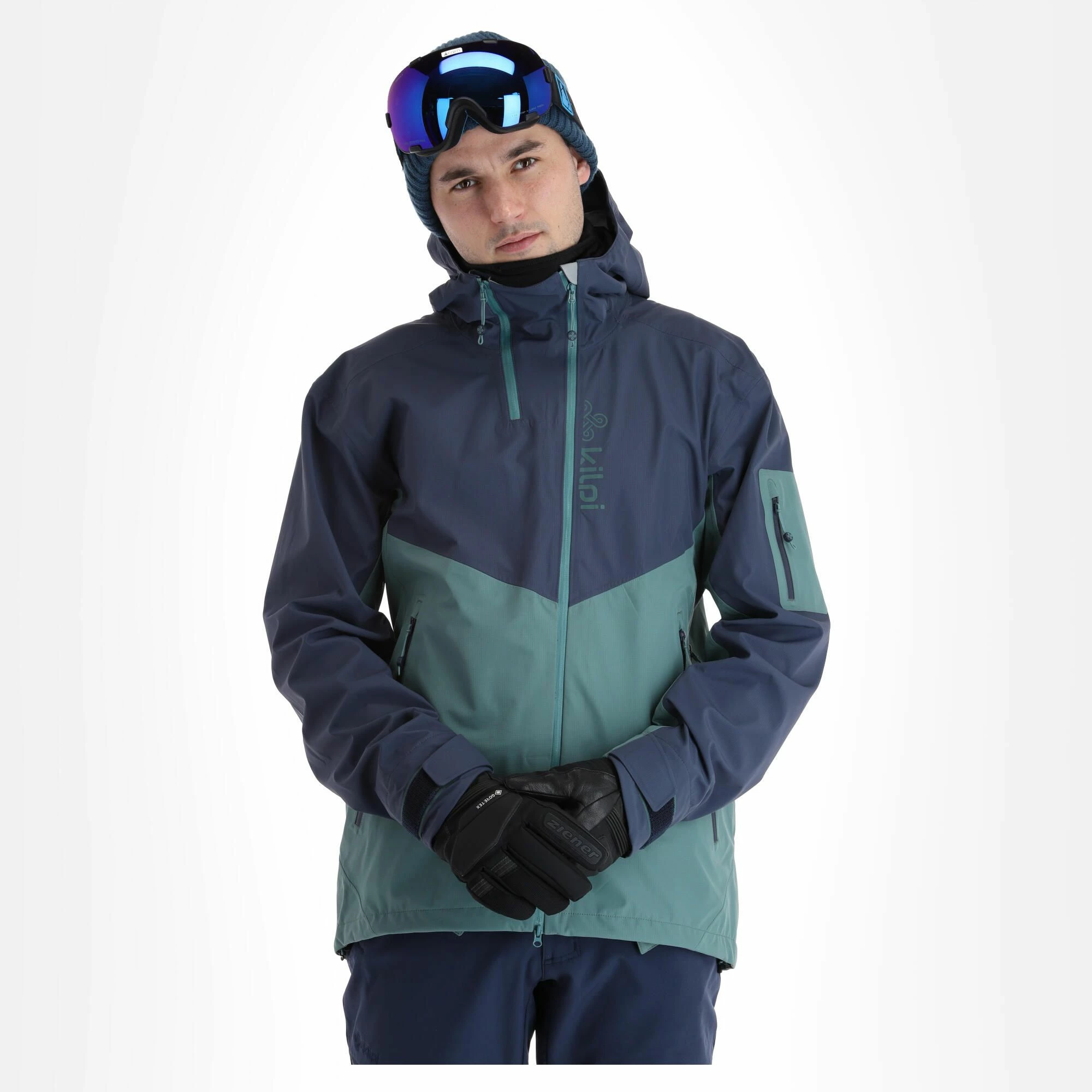 Kilpi, Metrix-M Hardshell Ski-jas Heren Dark Blauw 5 Kilpi, Metrix-M Hardshell Ski-jas Heren Dark Blauw - Afbeelding 3