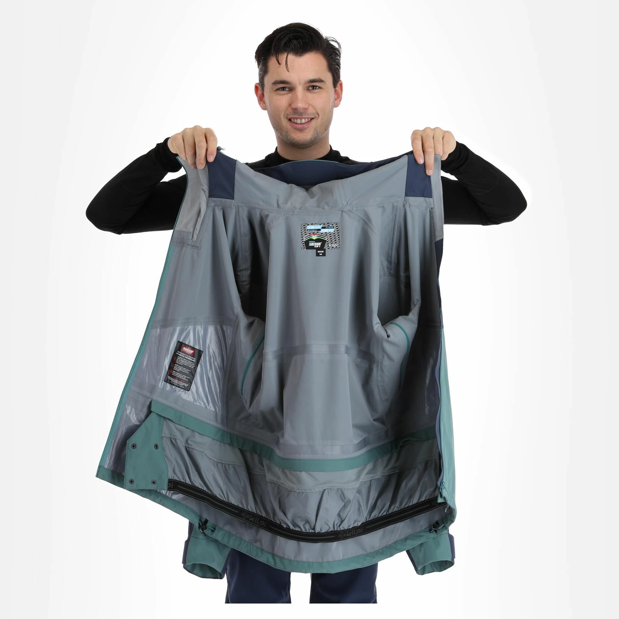 Kilpi, Metrix-M Hardshell Ski-jas Heren Dark Blauw 7 Kilpi, Metrix-M Hardshell Ski-jas Heren Dark Blauw - Afbeelding 5