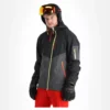Kilpi, Metrix-M Hardshell Ski-jas Heren Zwart -XUEFENG EXTREME OUTFIT kilpi metrix m ab hardshell jas heren zwart 22kilpi133v1 BI 02