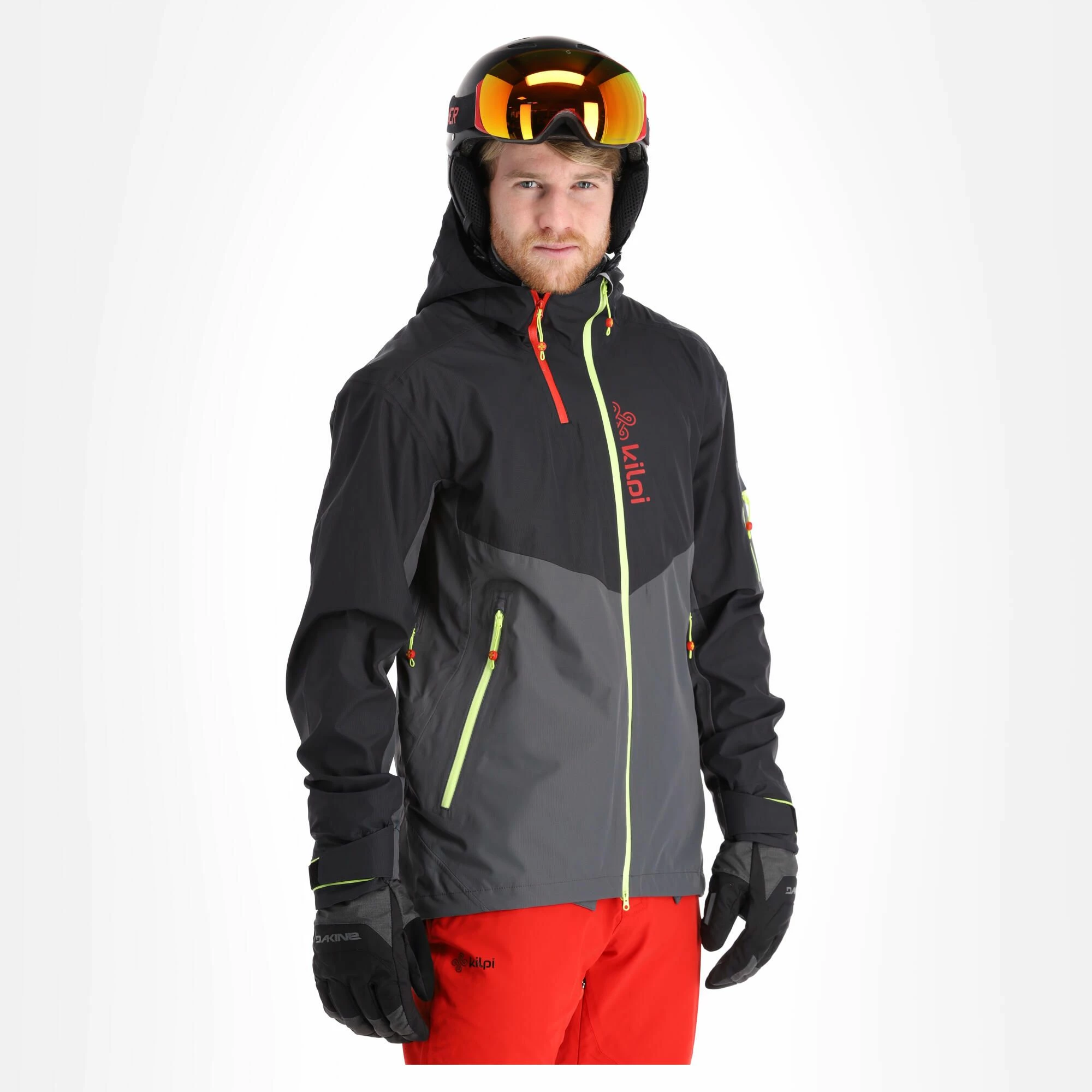 Kilpi, Metrix-M Hardshell Ski-jas Heren Zwart 5 Kilpi, Metrix-M Hardshell Ski-jas Heren Zwart - Afbeelding 3